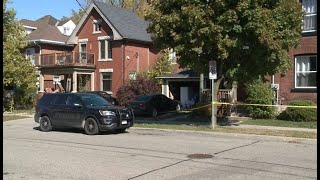 One man is dead and one is in custody after an early morning stabbing in Brantford