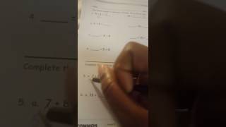 EngageNY: 1st grade, Module 2, Lesson 9 HW