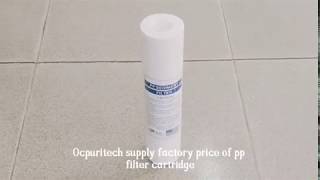 5 Micron PP Sediment Melt Blown Water Polypropylene Filter Cartridge for Water Treatment