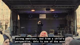 Julia Kronlid (SD) (English subtitles) - Manifestation against antisemitism 2024