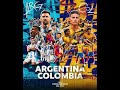 Messi Vs James | COPA AMERICA 2024 Final #argentina #colombia #copaamerica