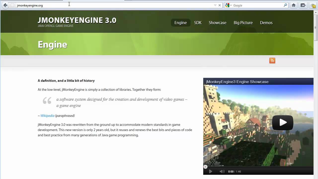 Tutorial What Is The Jmonkeyengine Youtube