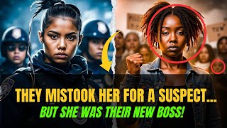 They Mistook Her for a Suspect... But She Was Their New Boss!