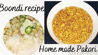 Home made boondi recipe || how to make boondi chaat  #recipes #ramzanspecial