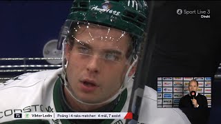 Tomas Mitell om Viktor Lodin | Intervju | Färjestad BK - Växjö Lakers | 2024-11-26