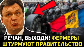 🔥 НАЧАЛОСЬ! Потасовка в Молдове: Почему молдавские фермеры в ярости?