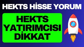 HEKTS Hisse Yorum - SERT UÇACAK