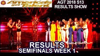 RESULTS Semi-Finals 1 JUDGES SAVE Voices of Hope Duo Transcend  America's Got Talent 2018 AGT
