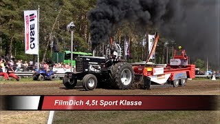 Volkmarst 2018 Sport Klasse 4,5 Tonnen Tractor Pulling