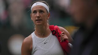 Belarusian tennis player Azarenka booed at Wimbledon after being defeated by Ukrainian player