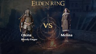 【Battle】Okina vs Melina【NPCs】