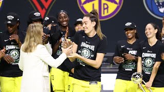 Breanna Stewart Named 2020 WNBA Finals MVP