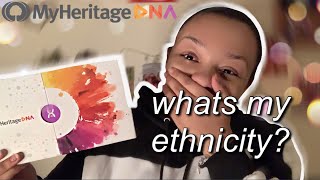 i took a MyHeritage DNA test...