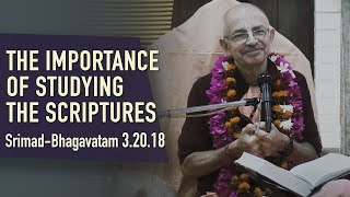 2021.11.21 - SB 3.20.18. The importance of studing the scriptures - Bhakti Vijnana Goswami