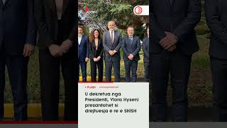 U dekretua nga Presidenti, Vlora Hyseni prezantohet si drejtuesja e re e SHISH