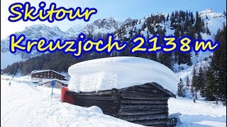 Skitour Kreuzjoch 2138m - Pistentour im Skizentrum Schlick 2000 - Stubaier Alpen