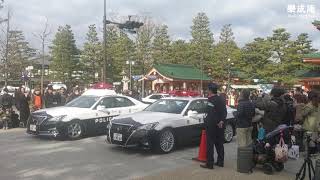 平成３１年 京都府警察年頭視閲式　京の年中行事　Kyoto Prefectural Police Year Viewing Ceremony