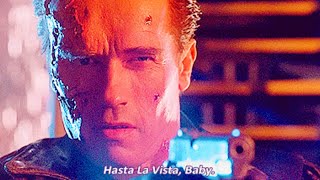 TERMINATOR 2: JUDGMENT DAY - "Hasta La Vista, Baby" (1991) Movie Clips - 8K Movie