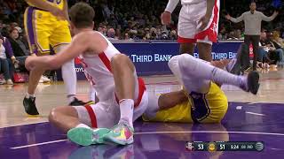 Anthony Davis | Scary Injury | Lakers vs Rockets