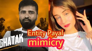 EntityPayal Doing Mimicry Of Ghatak   Funniest Mimicry Ever By Payal Ft  Aman Viru And Jonathan