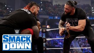 The Bloodline makes King Woods watch as they destroy his crown: SmackDown, Nov. 19, 2021