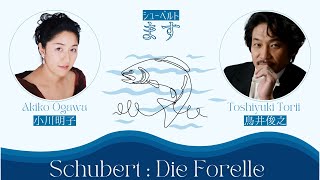 Schubert: Die Forelle／シューベルト：ます  小川明子（Alt)／鳥井俊之(Pf)