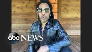Lenny Kravitz discusses his new book, 'Let Love Rule'