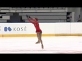 2015 ISU Junior Grand Prix Bratislava Ladies Free Skate Amanda STAN ROU