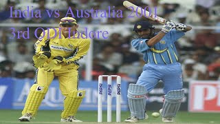 India vs Australia 2001 3rd ODI Indore