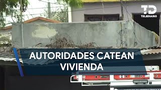 Autoridades catean vivienda en la colonia Garza Nieto en Monterrey