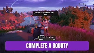 Fortnite Complete A Bounty | Epic Quest Guide