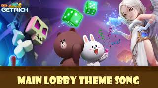 [1 HOUR] LINE Let's Get Rich Soundtrack  - Main Lobby Theme Song