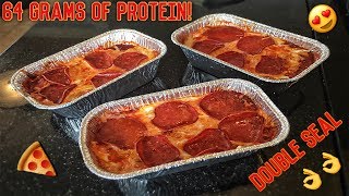 High Protein Bodybuilding Deep Dish Pizza | Healthy Low Carb Recipe | Protein Chef Inspired