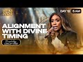 ALIGNMENT WITH DIVINE TIMING | PROPHETESS LESLEY OSEI | DOMINION FAST DAY 12| 5AM | KFT