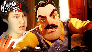 Я ПОЙМАЛ СОСЕДА ➲ Hello Neighbor 2 Beta #3 ➲ Привет Сосед 2 Бета