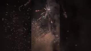 fireworks display sa pagsalubong sa kaarawan ni sir Robin Hui.