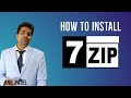 Installation of 7zip | what is 7zip | Best zip or unzip software