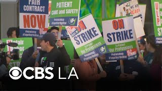 Thousands of Kaiser health care workers go on strike