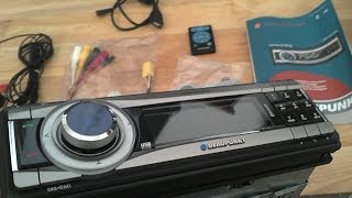 Blaupunkt Hamburg MP68 Car stereo unboxing / Autoradio auspacken mit Bluetooth Freisprecheinrichtung