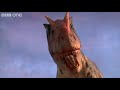 A deadly Allosaurus ambushes its prey  Planet Dinosaur - BBC