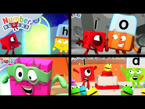 Crossover Compilation - Numberblocks & Alphablocks | Part 5 - Learn To ...