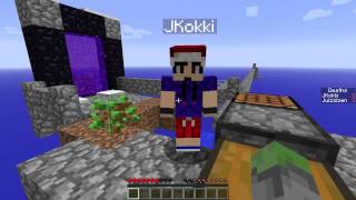 Minecraft: SkyBlock w/JKokki osa 3 - Mobfarmi?