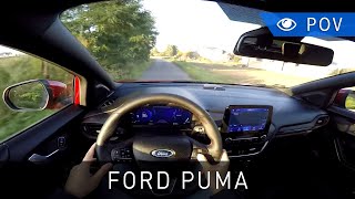 Ford Puma 1.0 EcoBoost MHEV 155 KM ST-Line (2020)  - POV Drive | Project Automotive