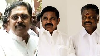 TTV Dinakaran Slaps hard at EPS and OPS |Calls their Merging Selfish| RN 25