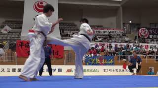 【新極真会】第5回全北陸空手道選手権大会　軽量級決勝 SHINKYOKUSHINKAI KARATE