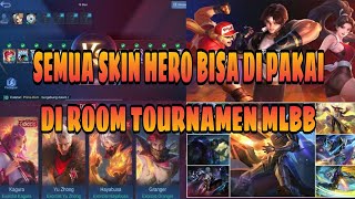 cara daftar dan cara main di room turnamen mobile legends !!