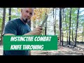 Hammer Grip No Spin Knife Throwing Tutorial: Instinctive and Combative