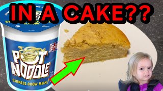 Pot Noodle Cake - The Taste Test