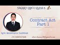 The Indian Contract Act Part -1 By Bhawana Tanwar ||  Business Law || Best law classes in Delhi ||