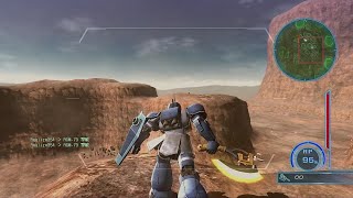 [PS3ガンダム戦記] #76 ザクⅠ(RR) -格闘重視高推進型- (シリア砂漠掃討任務：HELL)